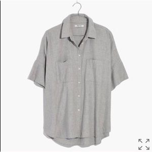 Grey Flannel Courier Button Up